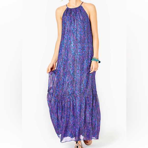 Lilly Pulitzer Dresses Lilly Pulitzer Alessandra Halter Maxi Dress
